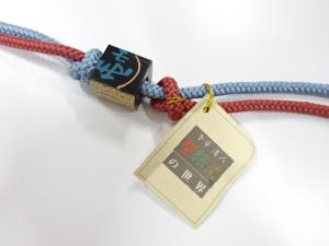 未使用品　竹帯留め・手組帯締めセット